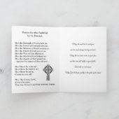 St. Patrick Dag met Gebed en Zegen Kaart (Binnen)