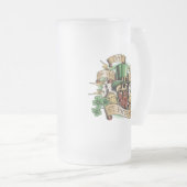 St. Patrick, Dag van de Beer, Skull, Leprechaun, Matglas Bierpul (Voorkant rechts)