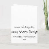 St Patrick Dag voelt u Gelukkig Wenskaart Kaart (Achterkant)