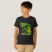 St Patrick Day Alligator Shamrock Saint Pattys Man T-shirt (Voorkant volledig)