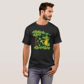 St Patrick Day Alligator Shamrock Saint Pattys Men T-shirt (Voorkant volledig)