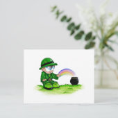 St. Patrick day Briefkaart (Staand voorkant)