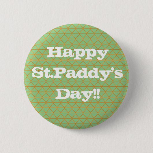 St.Patrick' Day Button (Voorkant)