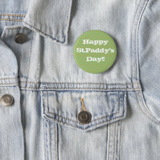 St.Patrick' Day Button (In situ)