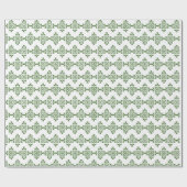 St. Patrick Day Clovers Shamrocks Irish Green Cadeaupapier (Vlak)
