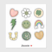 St. Patrick Day Fun Sticker (Vel)