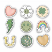 St. Patrick Day Fun Sticker (Voorkant)