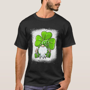 St. Patrick Day Gnomes For Women Gnome Shamrock Gi T-shirt