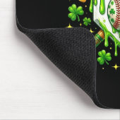 St Patrick Day Honkbal Drip Ijs Honkbal Ho Muismat (Hoek)