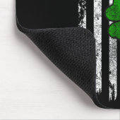 St Patrick Day Irish American Flag Retro Saint Pat Muismat (Hoek)