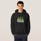 St. Patrick Day Irish Gnomes Leprechauns Funky St  Hoodie (Voorkant volledig)