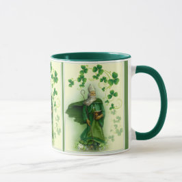 St. Patrick Day Irish Green Shamrocks Mok
