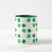 St. Patrick Day Irish Green Shamrocks Mok (Midden)