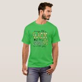 St Patrick Day Irish Lucky Be with you Women Graph T-shirt (Voorkant volledig)