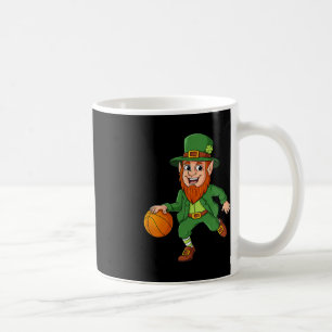 St Patrick Day Leprechaun Basketball Lucky Boys G Koffiemok