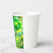 St Patrick Day mystieke prinses klaver magie Papieren Bekers (Links)