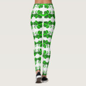 St Patrick Day. Omloopelement Leggings (Achterkant)