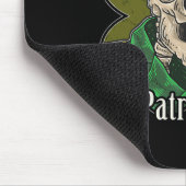 St. Patrick Day Skeleton Clover Fun Sarcastisch Muismat (Hoek)