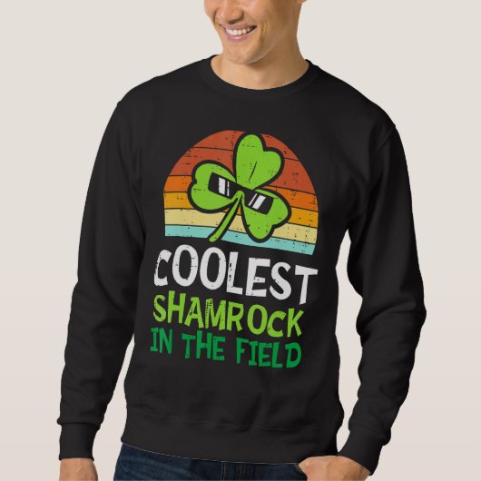 St Patrick Day Toddler Boys Saint Paddys Coolest Trui (Voorkant)