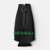 St Patrick Day Verjaardag Lets party shamrock Flesjeskoeler (Achterkant)