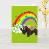 St. Patrick de Das van de Honing van de Dag Kaart (Gele Bloem)