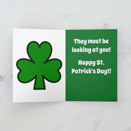 St. Patrick de Kaart die van de Dag een KOELE kat (Binnen)