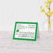 St. Patrick de Kaart van de Bescherming van het (Gele Bloem)