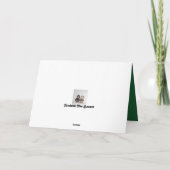 "St. Patrick de Kaart van de Dag" met Basset Hound (Achterkant)