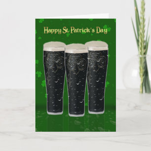 St. Patrick de Kaart van de Dag met Pinten van