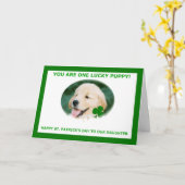 St. Patrick de Kaart van de Dag voor Onze Dochter, (Gele Bloem)