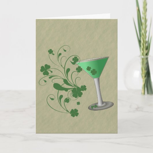 St Patrick de Kaart van Martini van de Dag (Voorkant)