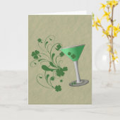 St Patrick de Kaart van Martini van de Dag (Gele Bloem)