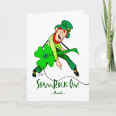 St. Patrick de Kabouter van de Dag voor Tante, Kaart (Voorkant)