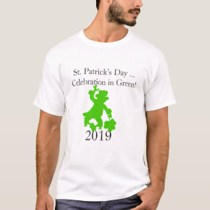 St. Patrick de Viering van de Dag… in Groene T-shirt