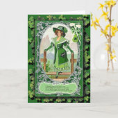 St. Patrick de Wenskaarten en de Briefkaarten van (Gele Bloem)