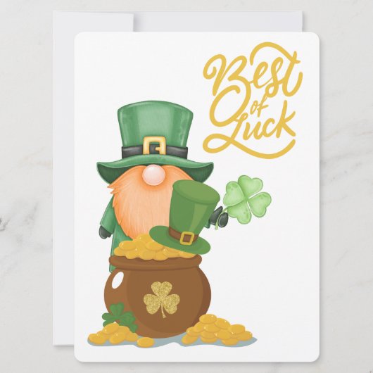 ST PATRICK DESIGN FEESTDAGENKAART (Voorkant)