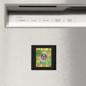 St. Patrick Dog Sticker Magneet (Insitu (Vaatwasser))