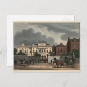 St. Patrick Dun's Hospital in Dublin, Ireland 1835 Briefkaart (Voorkant / Achterkant)
