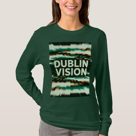 St Patrick Electric Core Fusion Dublin Vision T-shirt (Voorkant)