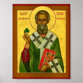 St. Patrick Enlightener van Ierland Poster (Voorkant)