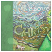 St. Patrick Fabric Stof (Close Up)