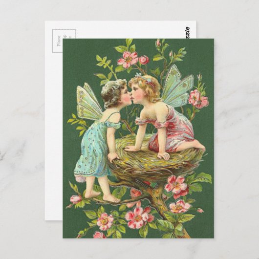 St. Patrick  Fairies Briefkaart (Voorkant / Achterkant)