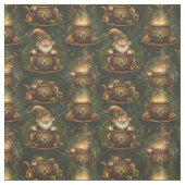St. Patrick Gnome Pot van Gold  Pattern Stof (Swatch)