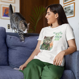St Patrick Grey kat magisch niet bekneld Tri-Blend Shirt