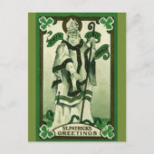  St Patrick Groeten Briefkaart (Voorkant)