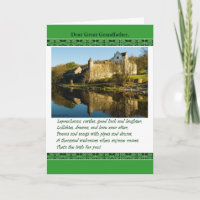 St. Patrick Grote Dag - grootvader, Gedicht,