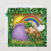 St. Patrick Invite - SRF Kaart (Voorkant / Achterkant)