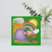 St. Patrick Invite - SRF Kaart (Staand voorkant)