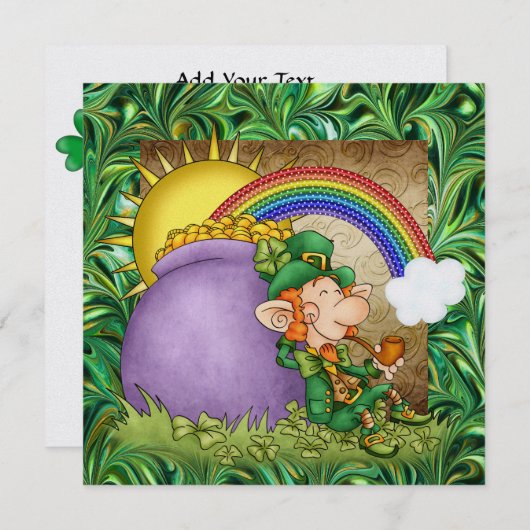 St. Patrick Invite - SRF Kaart (Voorkant / Achterkant)