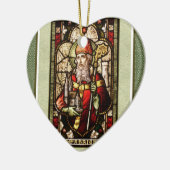 St. Patrick Irish Blessing Heart Ornament (Links)